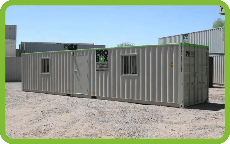 Open Bay Container Offices