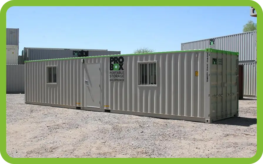 Open Bay Container Offices