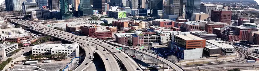 Dallas address section image